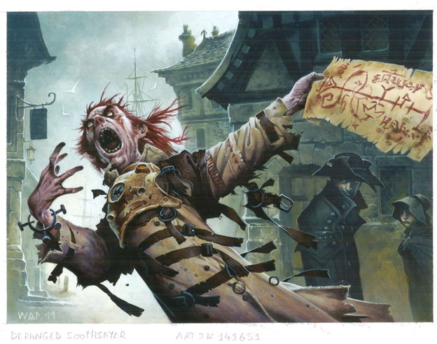 Mad Prophet - Wayne Reynolds - Magic the Gathering - MtG, in Jerry